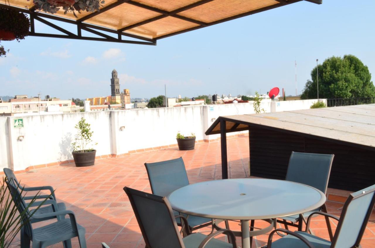 Hotel Del Capitan De Puebla, Departamentos المظهر الخارجي الصورة