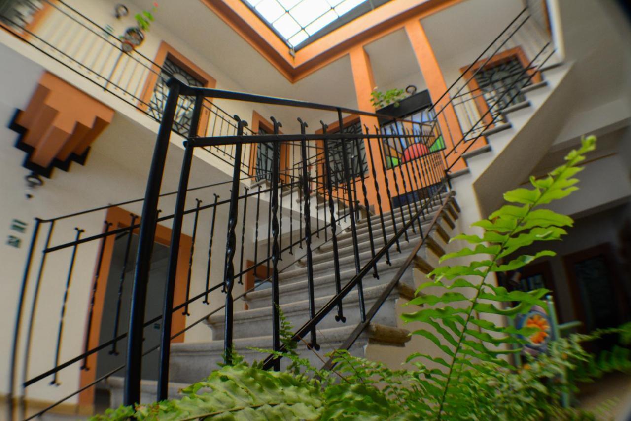 Hotel Del Capitan De Puebla, Departamentos المظهر الخارجي الصورة